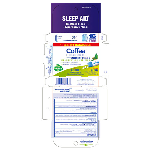 Boiron Coffea Cruda 30C - 9 Blue Tubes - Homeopathic Sleep Aid for Restless Sleep, Racing Thoughts, and Difficulty Sleeping with Blue Pen