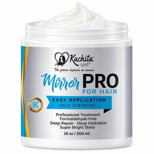 Kachita Spell MirrorPRO Super Gloss Hair Mask for Dry & Frizzy Hair, 16 oz
