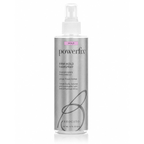Brocato Powerfix Firm Hold Hairspray, Volumizing Hairspray Adds, 8 Oz