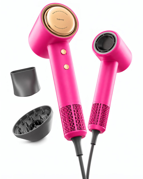 Tideway Hair Dryer, High-Speed Blow Dryer with Magnetic Diffuser,1500 Watts