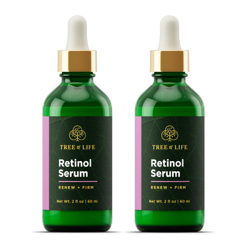 Tree of Life Retinol Serum for Face, Anti Aging Face Oil, 4 Fl Oz