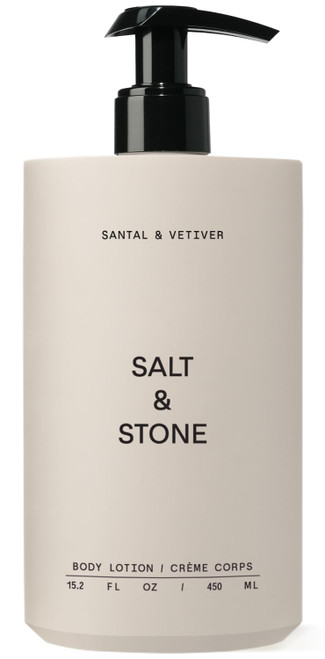 Salt & Stone Body Lotion for Women & Men Vegan, Santal & Vetiver 15.2 fl oz