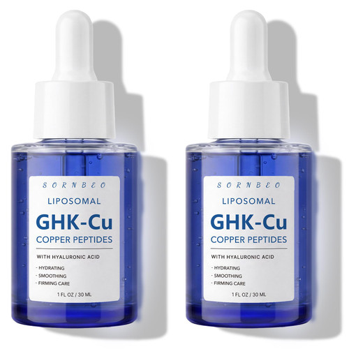 Copper Peptides Serum for Face with Liposomal Hyaluronic Acid