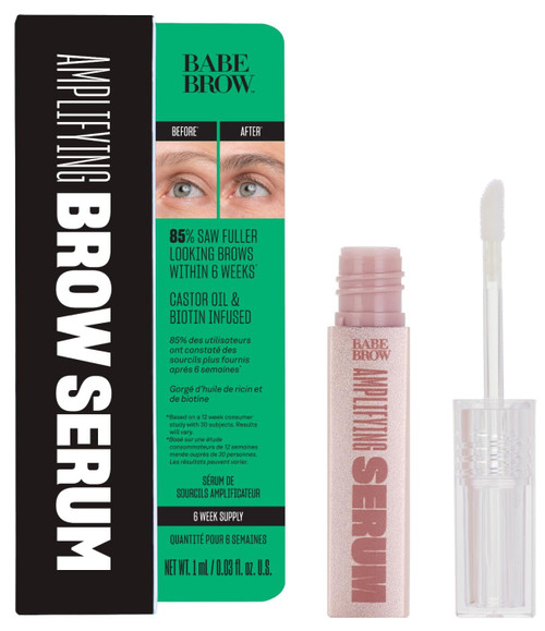 Babe Original Amplifying Brow Serum for Thicker-Looking Brows with Biotin