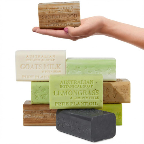 Australian Botanical Soap Variety Soap Bars, 6.6 oz, Pack of 8