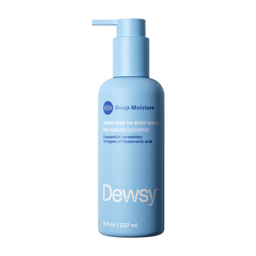 Dewsy Hydrating Hyaluronic Acid Body Serum, Dry Crepey Skin, Scented, 8 oz