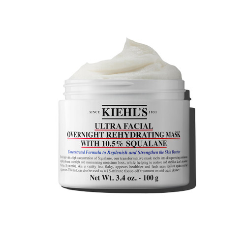 Kiehl's - Ultra Facial Overnight Face Mask with 10.5% Squalane - 3.4 fl oz