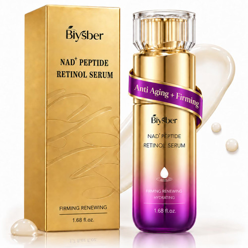 Biysber Retinol Serum for Face, Firming Anti-Wrinkle Treatment