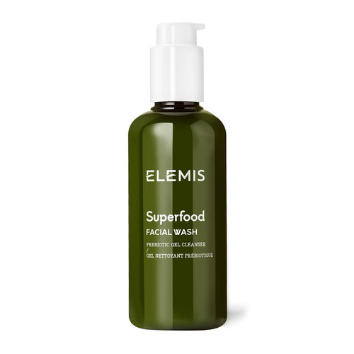 ELEMIS Superfood Facial Wash, Gentle Daily Prebiotic Gel Wash, 200ml