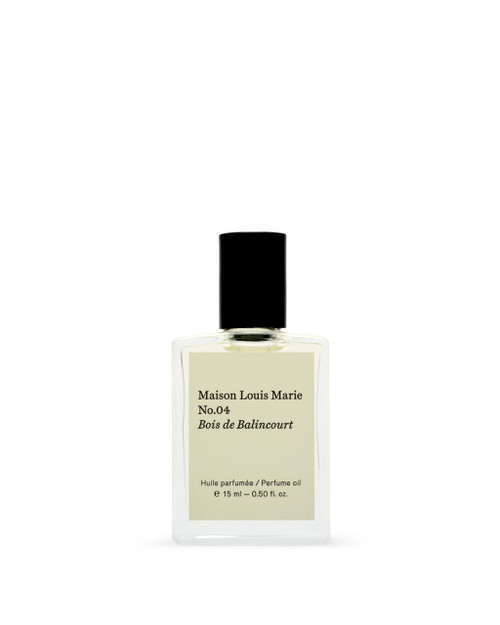 Maison Louis Marie - No.04 Bois de Balincourt Natural Roll-On Perfume Oil | Luxury Clean Beauty + Non-Toxic Fragrance (0.5 fl oz | 15 ml)