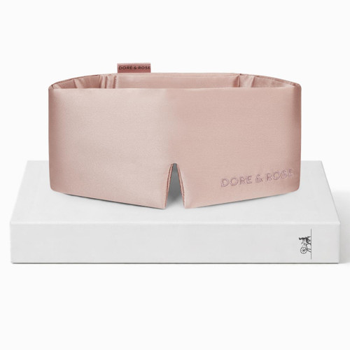 Dore & Rose Deep Sleep Mask, 100% Pure Silk Eye Mask for Sleeping