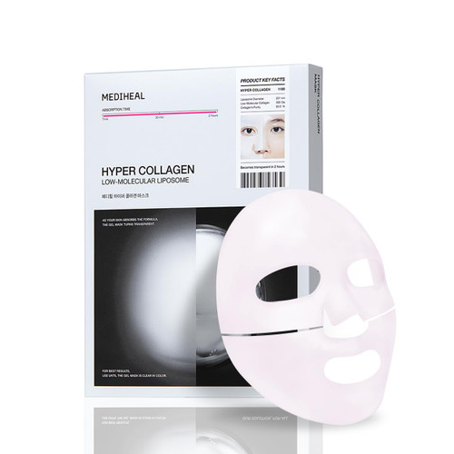 MEDIHEAL Hyper Collagen Mask (10 ea) for Plumping & Elasticity Care