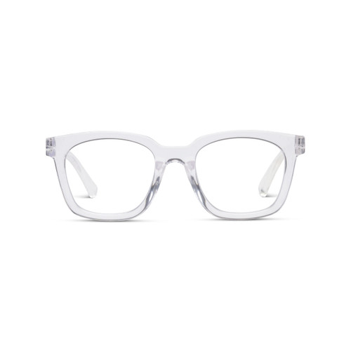 To the Max Progressive Oversized Blue Light Blocking Glasses - Clear +1.00