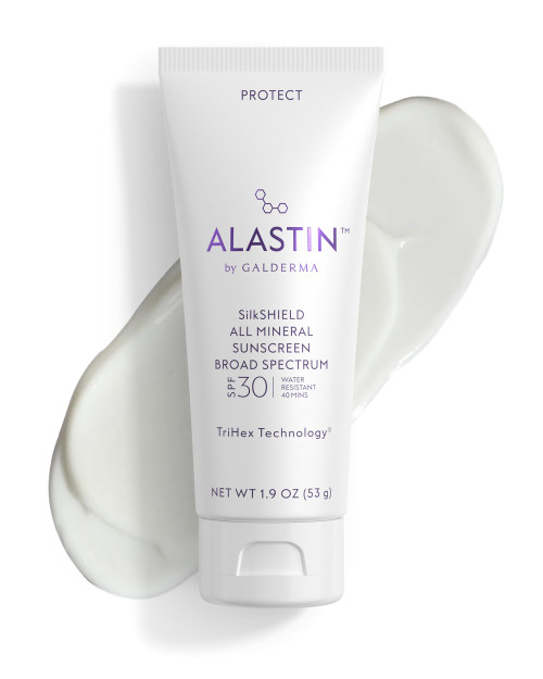 ALASTIN Skincare SilkSHIELD Mineral Sunscreen for Face SPF 30 (1.9 oz)
