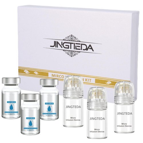 Micro Infusion System for Face,Micro System for face, (3*Applicators and 6* Serums)