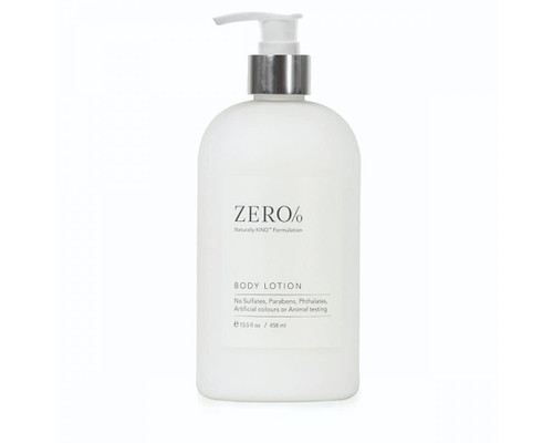Zero% Unisex Body Lotion - 15.5oz - Light and fresh, Nourishing, Zero Parabens, Sulfates, and Phthalates