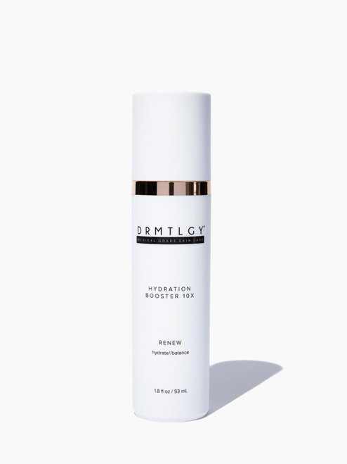 DRMTLGY Hydration Booster 10X Hyaluronic Acid Serum for Face, Hydrating & Plumping, Reduces Fine Lines, Moisturizer Boosting Serum (1.8 fl oz)