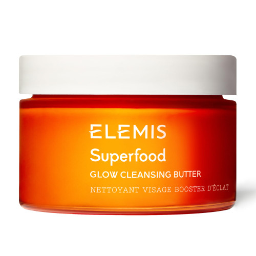 ELEMIS Superfood AHA Glow Cleansing Butter Daily Facial Cleanser/Mask, 90ml