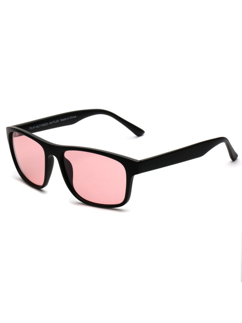 VERBAL ophtalmic FL-41 Photochromic Migraine Light Sensitivity Glasses for Blue Light Blocking, Photophobia, Eyestrain Better Sleep and Fluorescent Light Glare Man