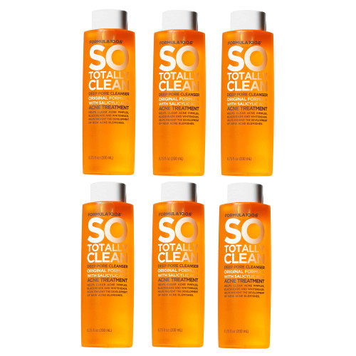 FORMULA 10.0.6 So Totally Clean Cleanser 6.75 oz (200ml) 6-Pack