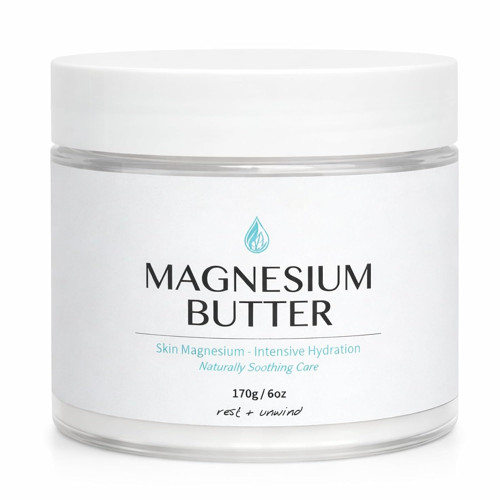 SDUQULK Body Magnesium Butter, Calming & Soothing Topical Magnesium lotion, with Shea, Mango & Cocoa Butter (1)