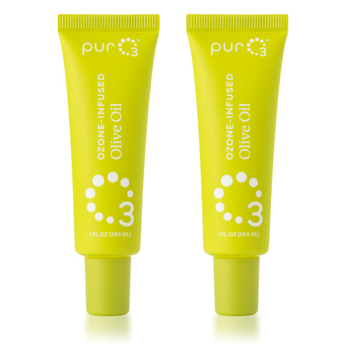 PurO3 Ozone-Infused Olive Oil, 1 oz Tube, 2-Pack