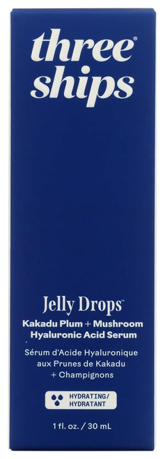 Three Ships - Jelly Drops Kakadu Plum + Mushroom HA Serum (30 mL | 1 fl oz)