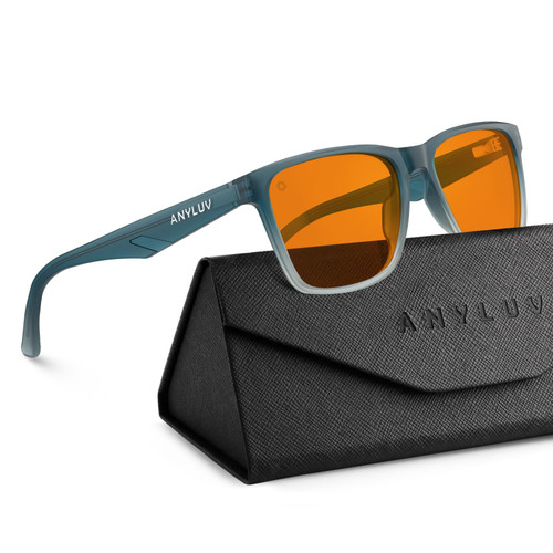 ANYLUV Blue Light Glasses for Women & Men, Stylish Blue Light Blocking Glasses, Eyes Protection & Anti Eyestrain Eyewear