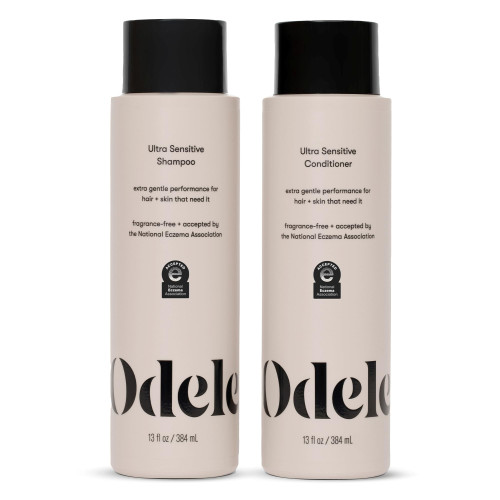 Odele Ultra-Sensitive Sulfate-Free Shampoo & Conditioner Set, 13 fl oz Each