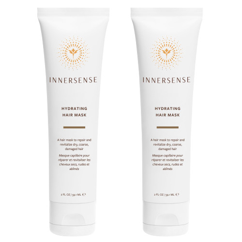 INNERSENSE Organic Beauty - Hydrating Hair Mask (2oz, 2-Pack)