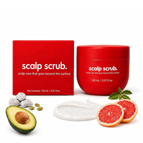Scalp Scrub Psoriasis Red Jar, 150 mL / 5.07 fl oz