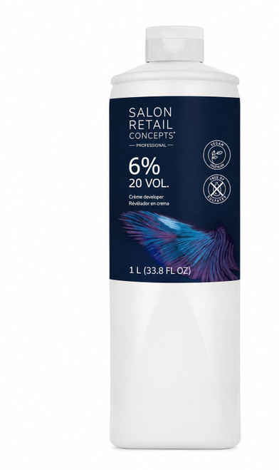 Welloxon Perfect 20 Volume / 6% Cream Developer 33.8oz, for Koleston Perfect Hair Color, Toning and Root Touch-ups