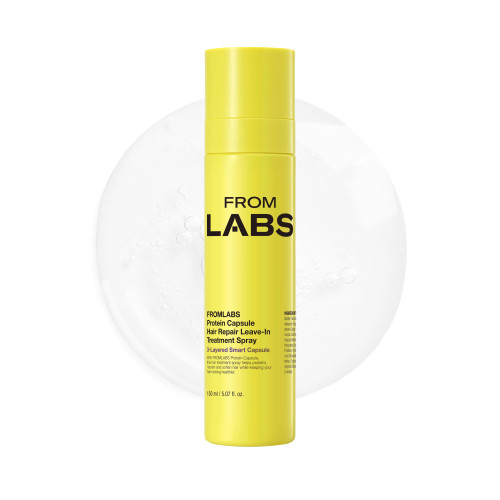 FROMLABS Protein Leave-In Conditioner Spray | Heat Protectant, Keratin Anti-Frizz Detangler for Damaged, Dry, Curly & Wavy & Fine Hair | UV Protection | Repair | Korean Hair Care | Safe for Kids