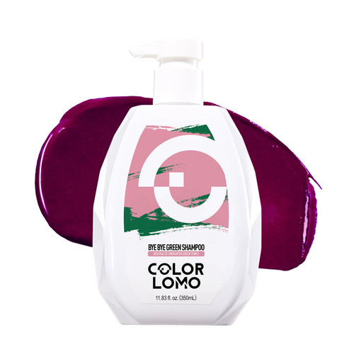 COLORLOMO Bye Bye Green Shampoo, Neutralizes Unwanted Green Tones