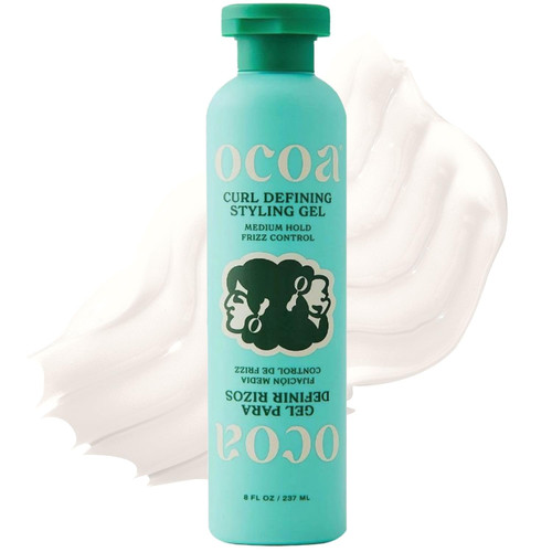 OCOA Beauty Curl Defining Styling Gel, Medium Hold, 8oz