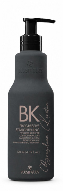 ECOSMETICS 120ML Brazilian Keratin Treatment Organic Blowout Complex | Nanoplastia | Straightening & Smoothing System | Volume Reducer | Queratina Brasileña Keratina Para Alisar el Pelo