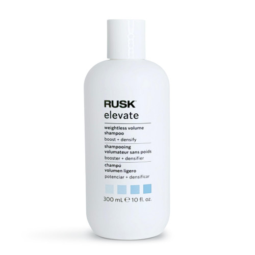 RUSK Elevate Weightless Volume Hair Shampoo & Daily Cleansing Wash, 10 oz