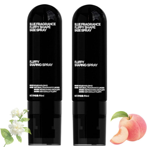 CATESILK Vibeourplus Hair Spray, Peach Scented Volumizing and Setting Spray, Vaylina Volumizing Hair Spray, Fluffy Hair Shaping Spray, Fluffy Volume Hair Spray