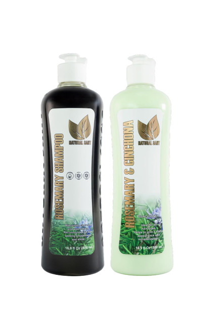 Natural Sant Rosemary & Cinchona Shampoo & Conditioner Set, Sulfate-Free