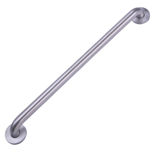 Amazon Basics Bathroom Handicap Safety Grab Bar, 42 Inch Length, 1.25 Inch Diameter, 500LBs Capacity, ADA Compliant, Stainless Steel