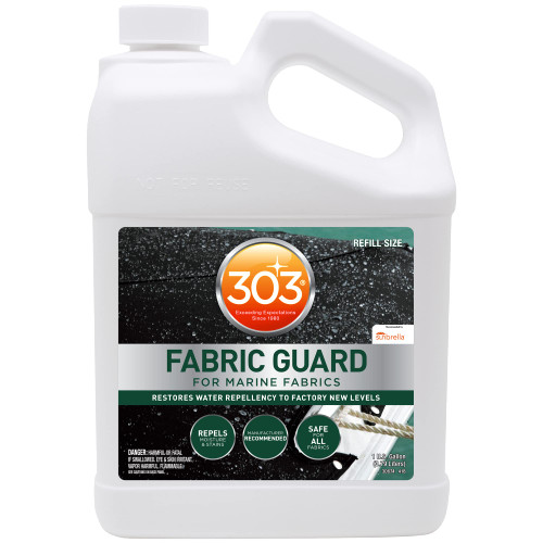 303 Marine Fabric Guard for Boat Covers & Canvas, 1 Gallon
