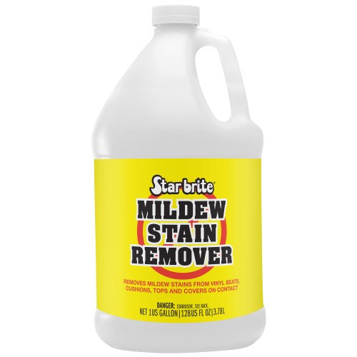STAR BRITE Mold & Mildew Stain Remover + Cleaner – Removes Stains on Contact - 1 GAL (085600N)