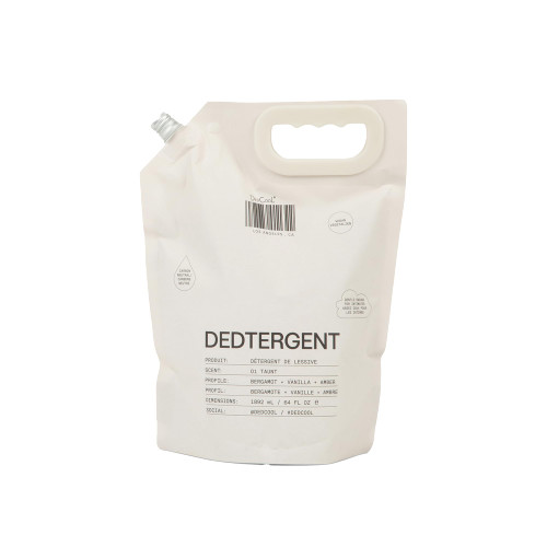 DedCool Liquid Laundry Detergent in 01 Taunt | Luxurious Scent | Stain-Removing Formula | Infused with Natural Essential Oils | Non-Toxic | Up to 120 Washes | 64 fl oz
