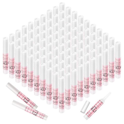 Makartt Super Strong Nail Glue for Press Ons: 100PCS Bulk Long Lasting Professional Adhesive for Fake Nail Tips,Strong, Quick Air Dry Glue 0.07oz Supplies for Salon Manicure Supplies and Home DIY Use
