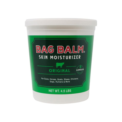 Bag Balm Vermont's Original Hand & Skin Moisturizer, Cracked Heels Treatment, Dry Hands & Dogs Ointment - 72oz Pail