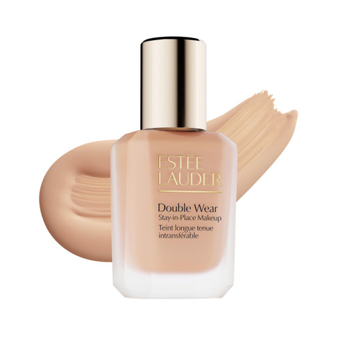 Estée Lauder Double Wear Stay-in-Place Foundation Makeup | 36-Hour Long-Wear Oil-Free Liquid Matte Foundation | Hydrating, Breathable, Buildable | New Formula, 1 Fl Oz, 2W0 Warm Vanilla