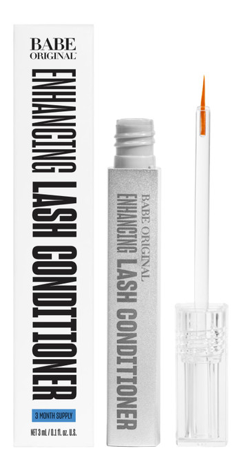 Babe Original Enhancing Lash Conditioner - Conditioning Lash Serum for Eyelashes, with Peptides and Biotin, 3mL