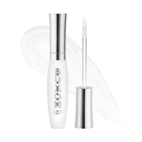 Buxom Women's Plump Shot Plumping Lip Serum - Shimmer Chrome Tints, Glossy - Filler (Clear)