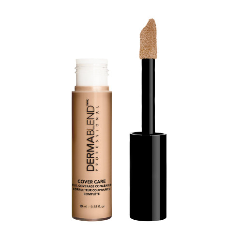 Dermablend Cover Care Concealer, Full Coverage Concealer Makeup and Corrector for Under Eye Dark Circles, Acne & Blemishes, 24-Hr Hydration, Matte Finish, XL Applicator