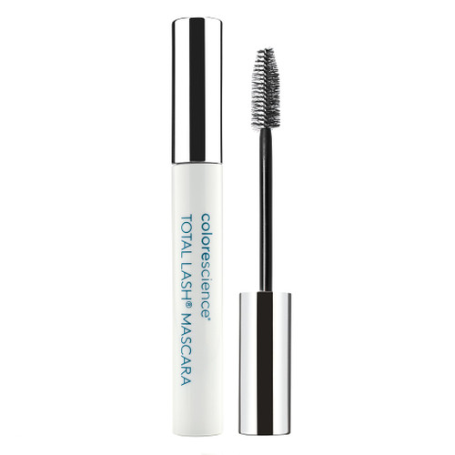 Colorescience Total Lash Peptide Serum Mascara, Clinically Proven Tubing Formula to Lengthen, Strengthen & Condition, Buildable, Long-Wear Color, Prostaglandin-Free, Dark Brown